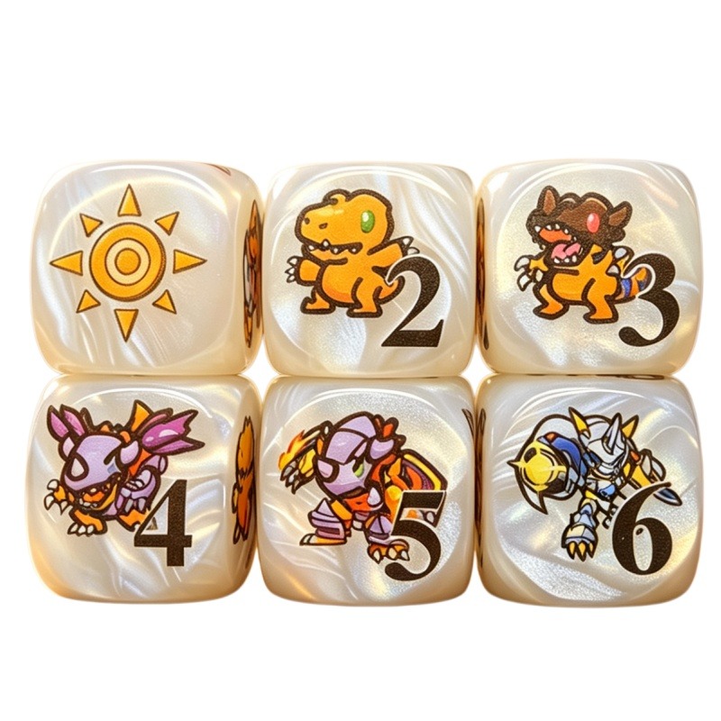 Board Game Verdant - 2개/세트 디지몬 DTCG 옴니몬 아구몬 토큰
