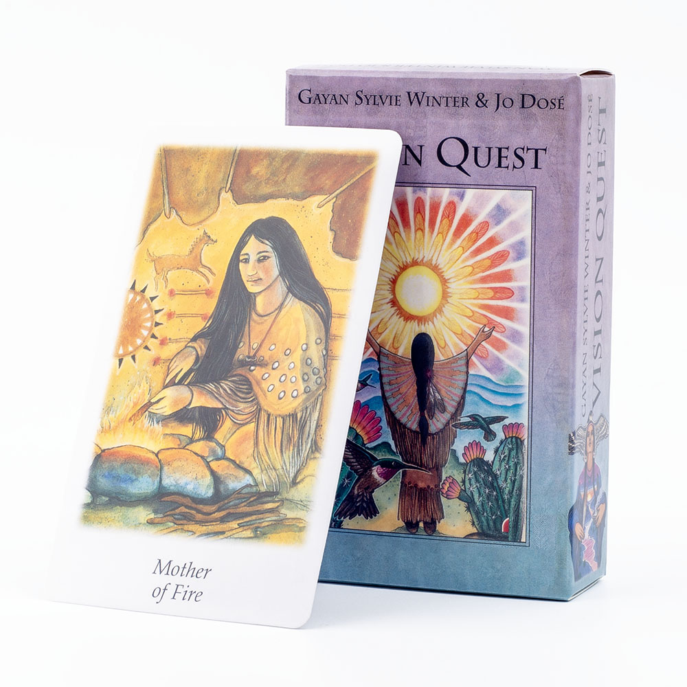 Board Game Quest - Vision Quest 타로 78 카드 데크