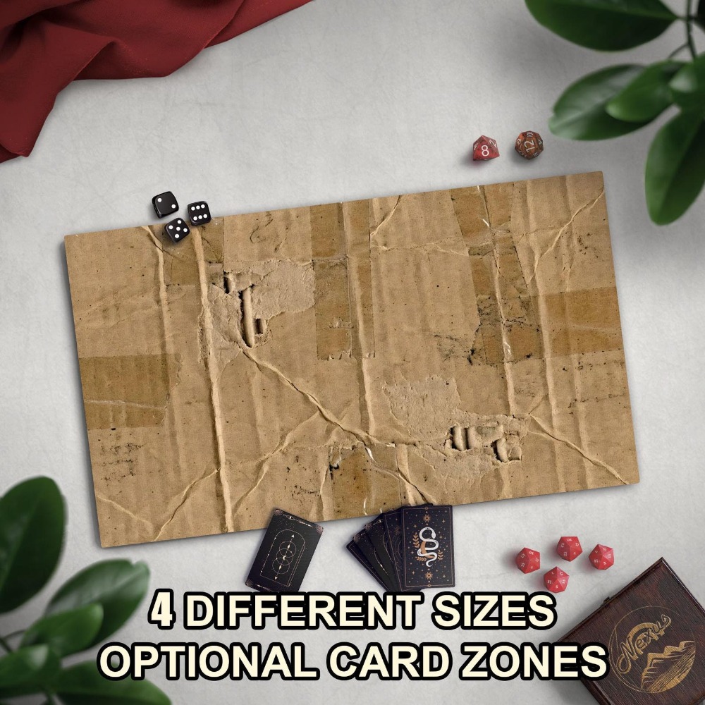 Play Mat Neoprene - 노숙자 TCG 플레이매트 V2, 재미있는 플레이
