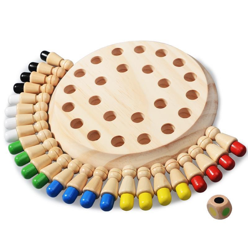 Board Game Word - 나무 퍼즐 장난감 몬테소리 교육 학습