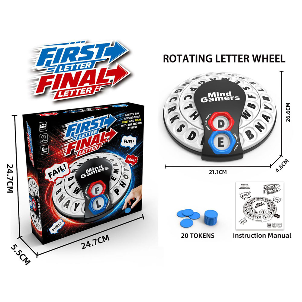 Board Game Quick - 스핀 퀵 리스폰스 워드 게임 보드