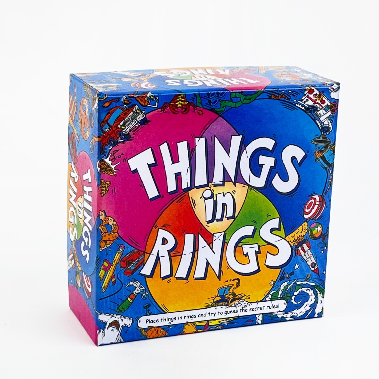 Things In Rings 가족 카드 게임 가벼운 논 - Board Game Solo 리뷰 및 가격