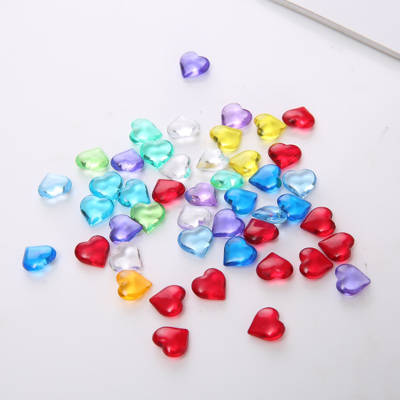 100PCS 10*4mm 하트 모양 아크릴 투명한 전당 - Board Game Verdant 리뷰 및 가격