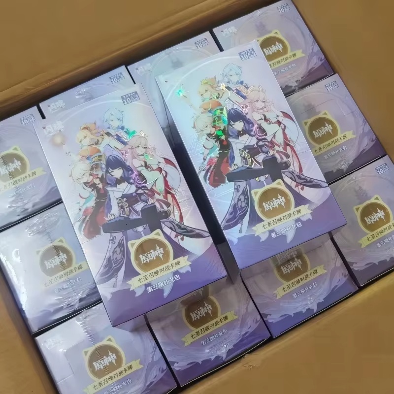 재고 있음 오리지널 원신 영웅 소환 TCG 배틀 카드  - Board Game Movie 리뷰 및 가격