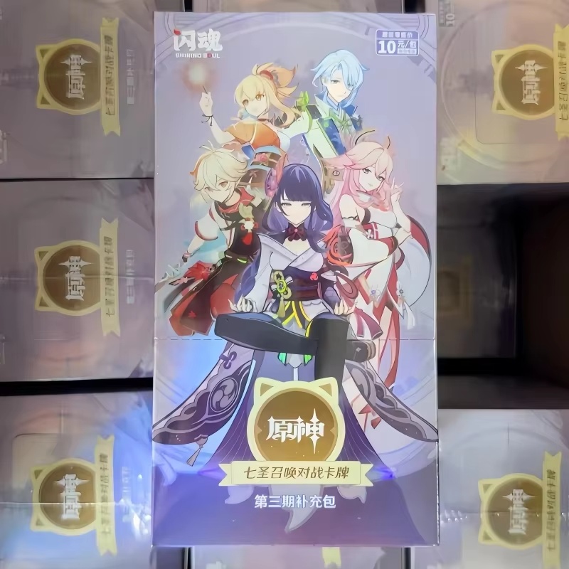 재고 있음 오리지널 원신 영웅 소환 TCG 배틀 카드  - Board Game Movie 리뷰 및 가격