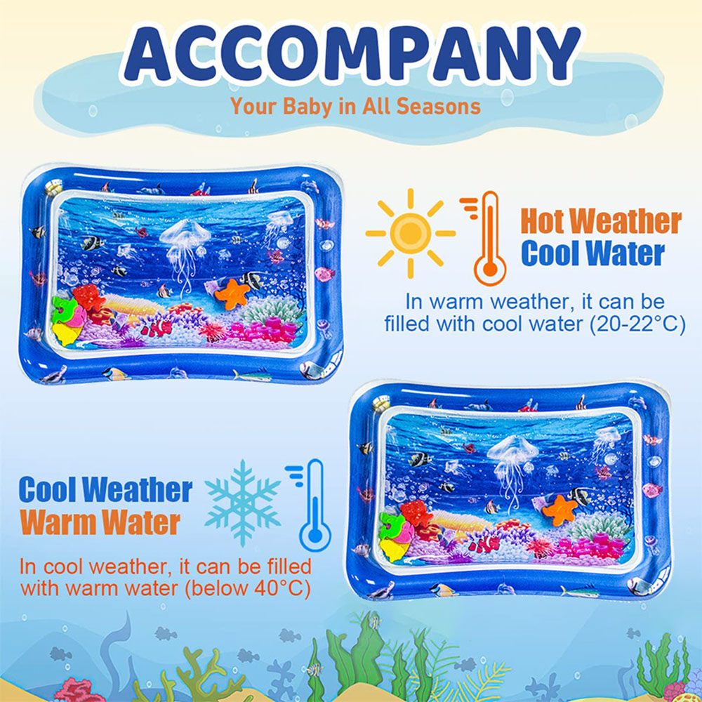 1pc 풍선 PVC 놀이 매트 아기 놀이 물 매트 유아 - Play Mat Neoprene 리뷰 및 가격