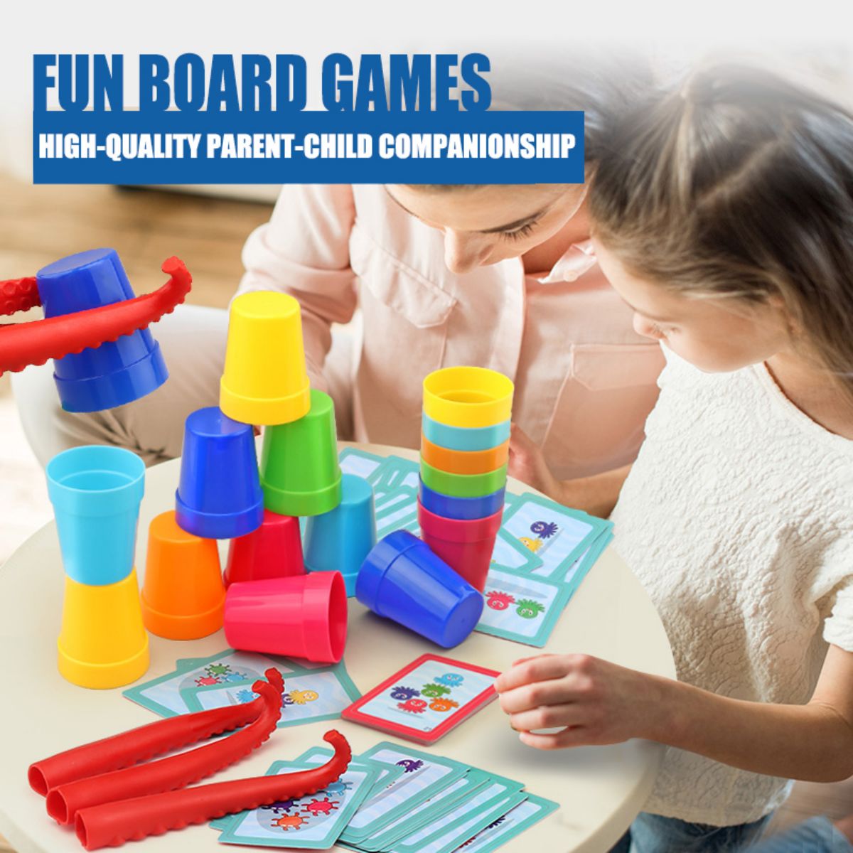 Crazy Octopus 부모와 자녀 상호 작용 보드  - Board Game Quick 리뷰 및 가격