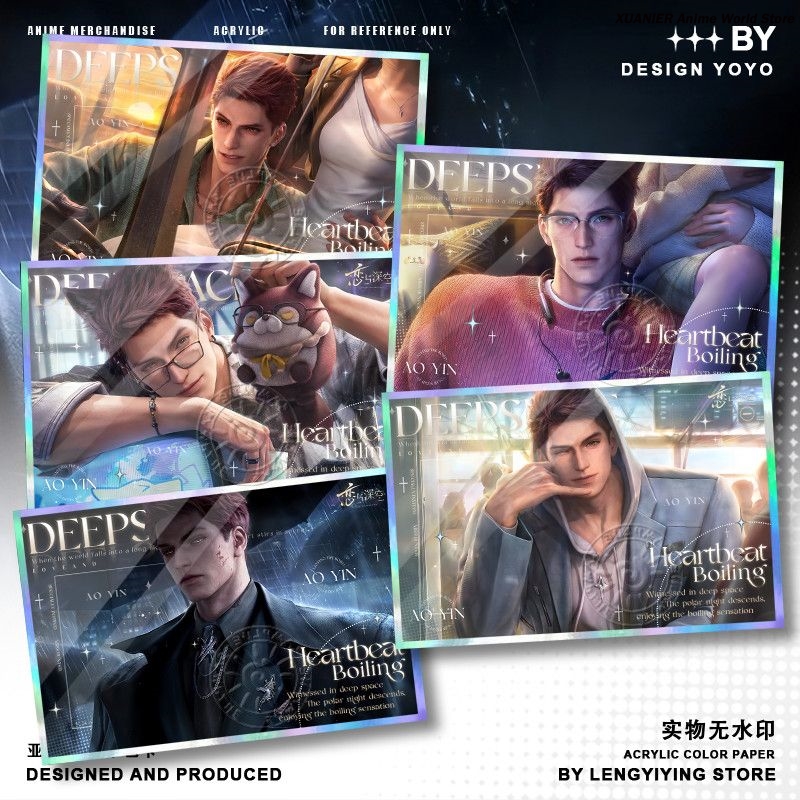 애니메이션 러브 앤 딥스페이스 게임 발코 테마 아크릴  - Board Game Anime 리뷰 및 가격