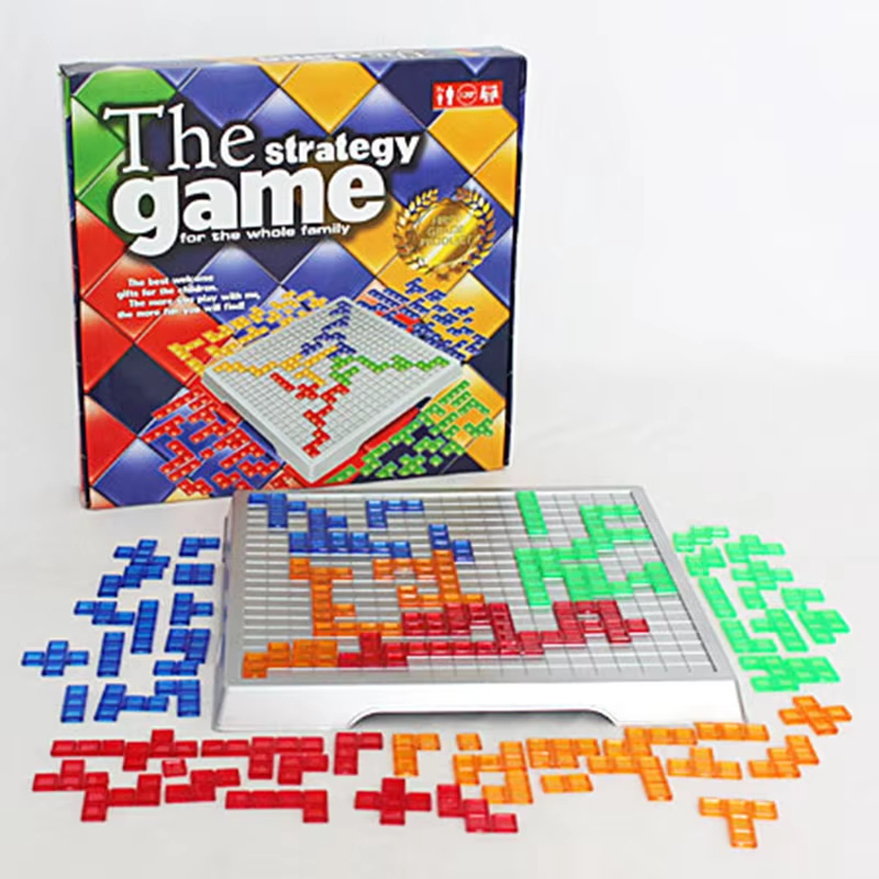 어린이 지적 퍼즐 전략 보드 교육 장난감 컬러 사각형  - Board Game Word 리뷰 및 가격