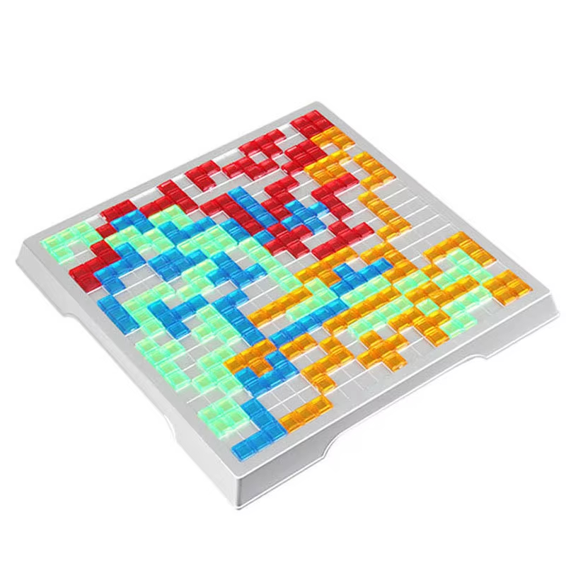 어린이 지적 퍼즐 전략 보드 교육 장난감 컬러 사각형  - Board Game Word 리뷰 및 가격