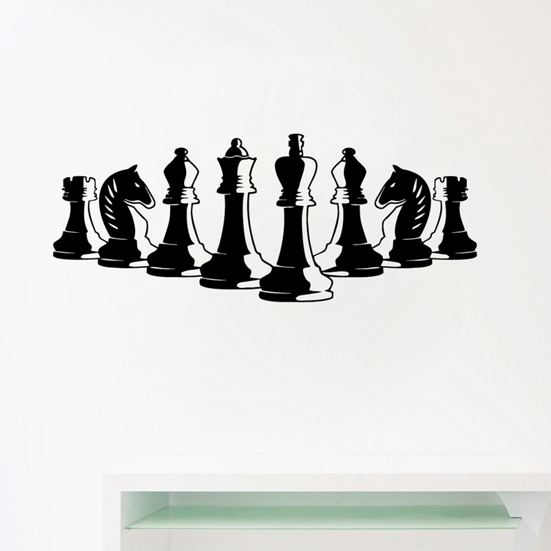 체스 조각 벽 데칼, 침실 장식 전략 보드 게임 인테리 - Board Game Wingspan 리뷰 및 가격