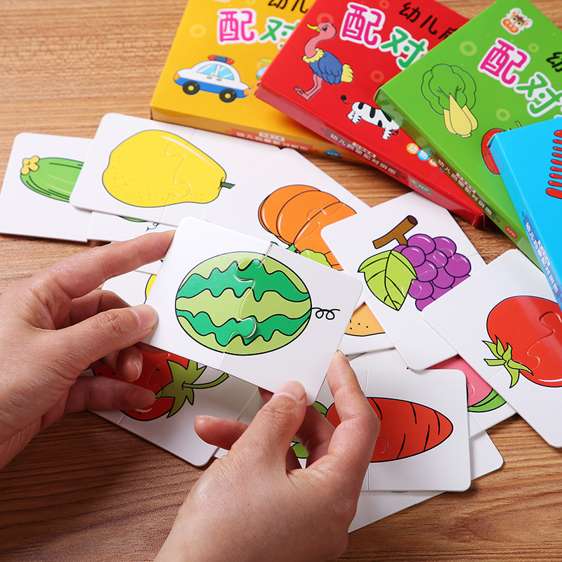 유아 카드 매치 게임 인지 트럭, 과일 동물 생활 세트 - Board Game Life 리뷰 및 가격