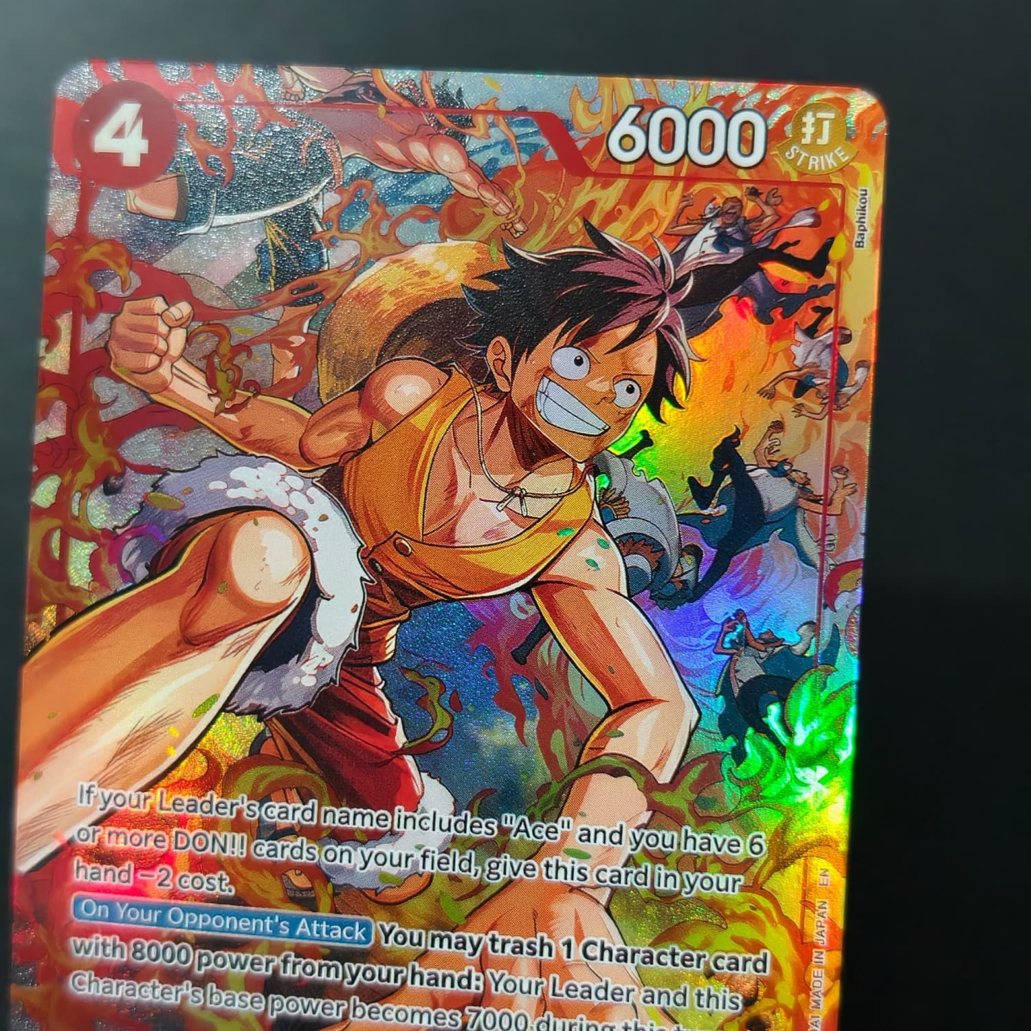 DIY 프록시 원피스 TCG 영어판 OP16-015 루 - Board Game Anime 리뷰 및 가격