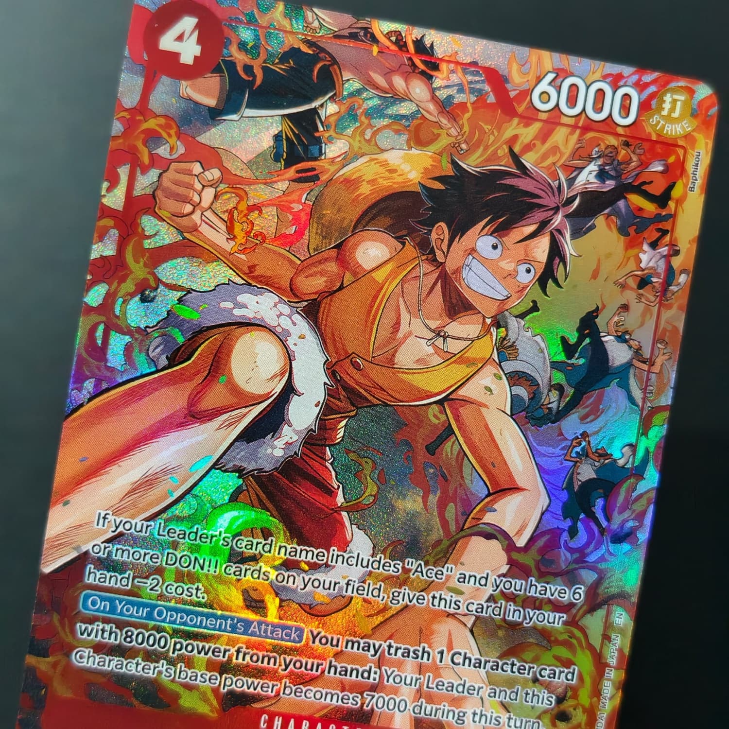DIY 프록시 원피스 TCG 영어판 OP16-015 루 - Board Game Anime 리뷰 및 가격