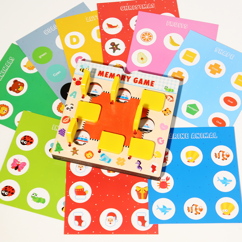 어린이를위한 나무 메모리 체스 장난감 논리적 사고 훈련 - Board Game Word 리뷰 및 가격